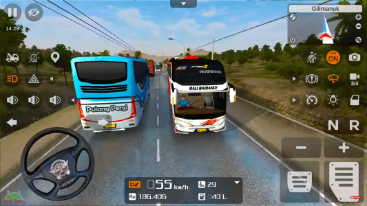 اسکرین شات بازی Coach Tourist Bus City Driving 5