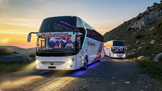 اسکرین شات 6 بازی Coach Tourist Bus City Driving