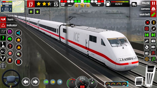 اسکرین شات 5 برنامه Train Driving Euro Train Games