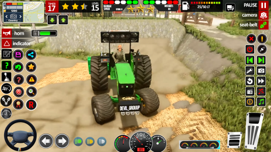 اسکرین شات 2 بازی Tractor Farming Games 2023