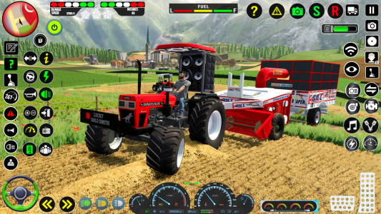 اسکرین شات بازی Tractor Driving: Farming Games 1