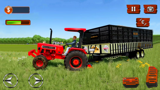 اسکرین شات 6 بازی Tractor Driving: Farming Games