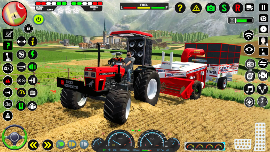 اسکرین شات 3 بازی Tractor Driving: Farming Games