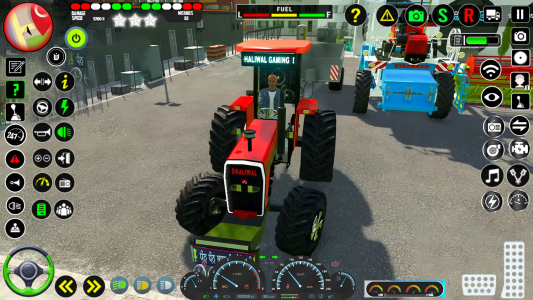 اسکرین شات بازی Tractor Driving: Farming Games 3