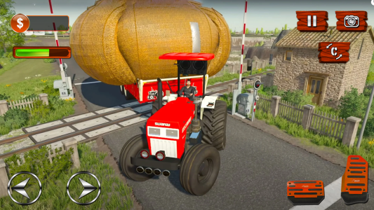 اسکرین شات 3 بازی Tractor Driving: Farming Games