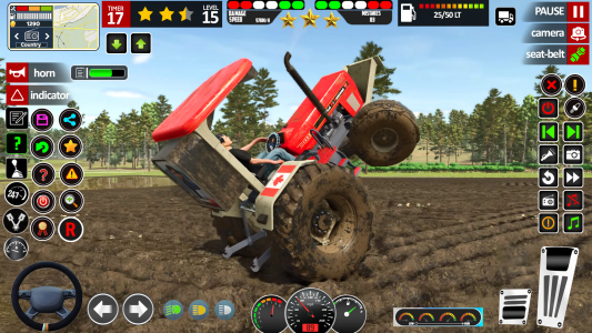 اسکرین شات 1 بازی Tractor Driving: Farming Games