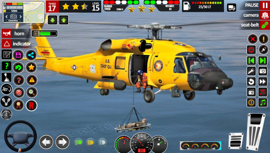 اسکرین شات بازی US Helicopter Rescue Missions 3