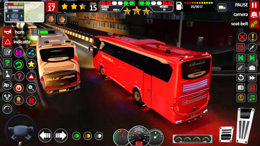 اسکرین شات بازی Real Coach Driving: Bus Games 6