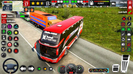 اسکرین شات بازی Real Coach Driving: Bus Games 4