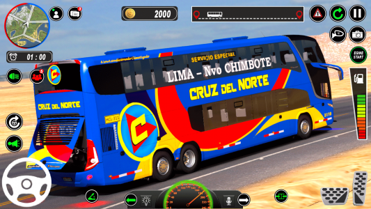 اسکرین شات بازی Euro City Bus: Tourist Driver 2