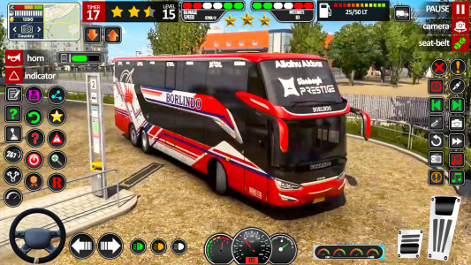 اسکرین شات بازی Real Coach Driving: Bus Games 3