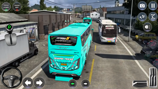 اسکرین شات 5 بازی Real Coach Driving: Bus Games