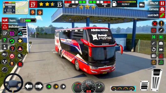 اسکرین شات بازی Real Coach Driving: Bus Games 5
