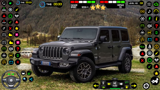 اسکرین شات بازی Uphill Mountain Jeep Driver 3D 2