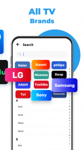 اسکرین شات 4 برنامه Universal TV Remote Control