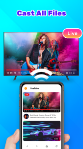 اسکرین شات 5 برنامه Screen Mirroring: Cast to TV