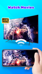 اسکرین شات 2 برنامه Screen Mirroring: Cast to TV