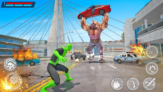 اسکرین شات برنامه Incredible Spider Hero: Superhero City Battle Game 4