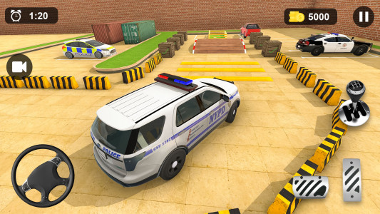 اسکرین شات بازی Police Car Parking Master 2