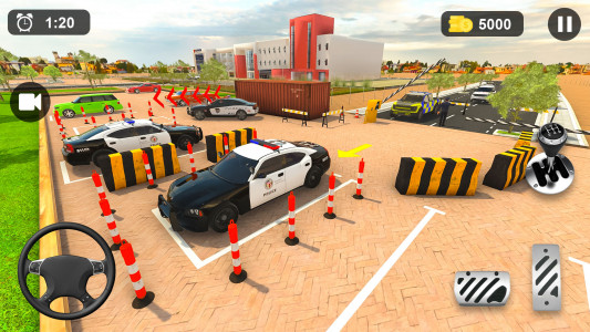 اسکرین شات بازی Police Car Parking Master 3