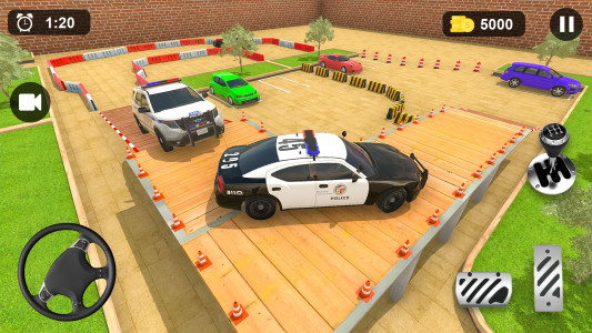 اسکرین شات بازی Police Car Parking Master 4