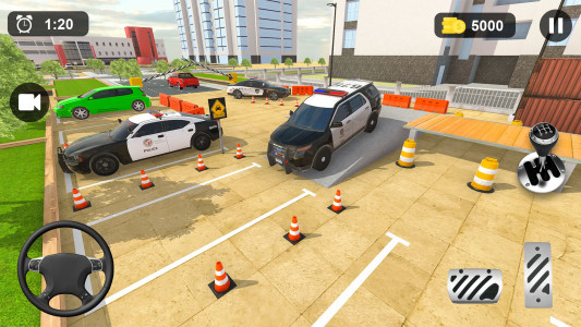 اسکرین شات بازی Police Car Parking Master 1