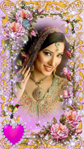 اسکرین شات 4 برنامه Lovely Flower Photo Frame