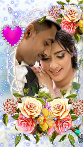 اسکرین شات 7 برنامه Lovely Flower Photo Frame