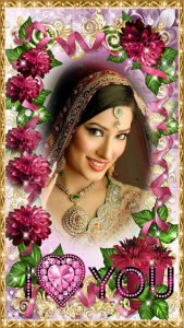 اسکرین شات 8 برنامه Lovely Flower Photo Frame