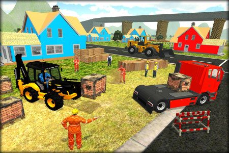 اسکرین شات بازی Heavy Excavator Crane Digger 3