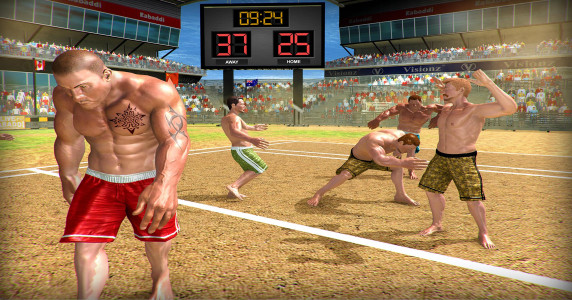 اسکرین شات بازی Kabaddi Fighting Pro Wrestling 3