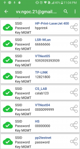 اسکرین شات برنامه WiFi Password Recovery — Pro 4