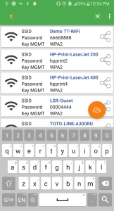 اسکرین شات 2 برنامه WiFi Password Recovery — Pro