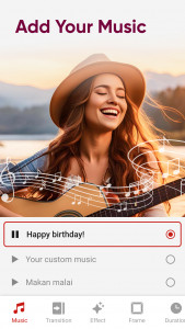 اسکرین شات برنامه عکس سازنده عکس با موسیقی 4