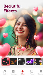 اسکرین شات برنامه عکس سازنده عکس با موسیقی 3