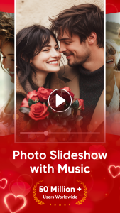 اسکرین شات 1 برنامه Photo Video Maker With Music