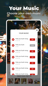 اسکرین شات برنامه Photo Video Maker With Music 5