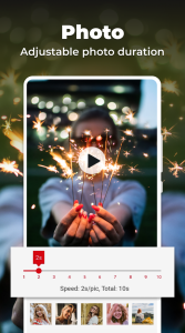 اسکرین شات 2 برنامه Photo Video Maker With Music