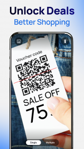 اسکرین شات 4 برنامه QR Code Scanner Barcode Reader