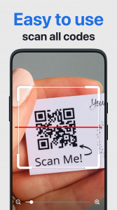 اسکرین شات برنامه QR Code Scanner Barcode Reader 3