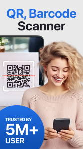 اسکرین شات برنامه QR Code Scanner Barcode Reader 1