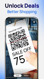 اسکرین شات 4 برنامه QR Code Scanner Barcode Reader