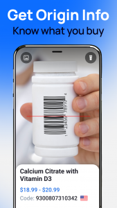 اسکرین شات برنامه QRGo: QR & Barcode Scanner 5