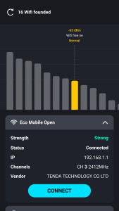 اسکرین شات 5 برنامه Speed Test 5G, Wifi - SpeedZen