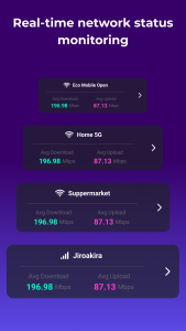 اسکرین شات 6 برنامه Speed Test 5G, Wifi - SpeedZen
