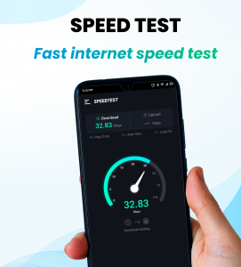 اسکرین شات برنامه Speed Test & Wifi Analyzer 1