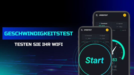 اسکرین شات برنامه Speed Test & Wifi Analyzer 1