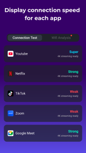 اسکرین شات 3 برنامه Speed Test 5G, Wifi - SpeedZen