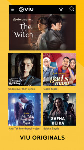 اسکرین شات برنامه Viu: Dramas, TV Shows & Movies 1