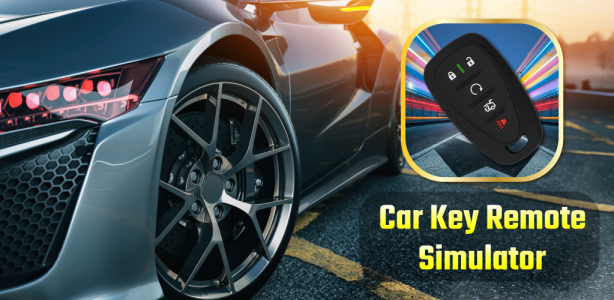 اسکرین شات برنامه Car Key Remote Lock Simulator 1